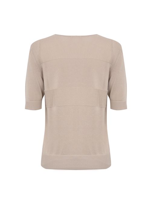 T-shirt in maglia di cotone DRUMOHR | L1Z103RAS 00001130